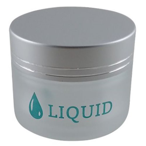 Frosted Glass Jar - 2 oz -  Liquid